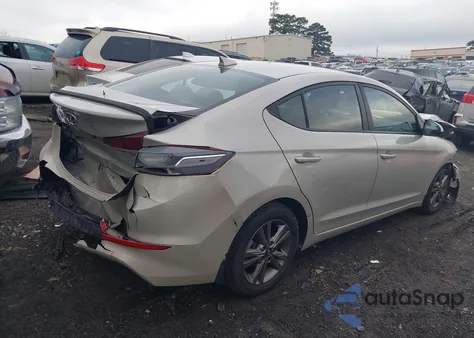 2018 Hyundai Elantra Sel из США, поврежденный, VIN 5NPD84LFXJH260069